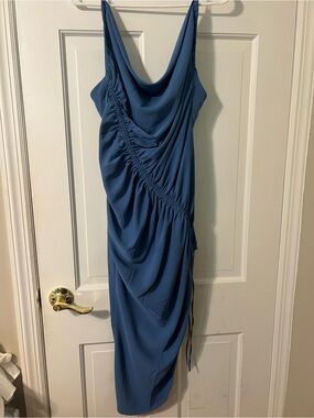 Abercrombie & Fitch | Dresses | Abercrombie Mesh Asymmetrical Off Shoulder Dress L